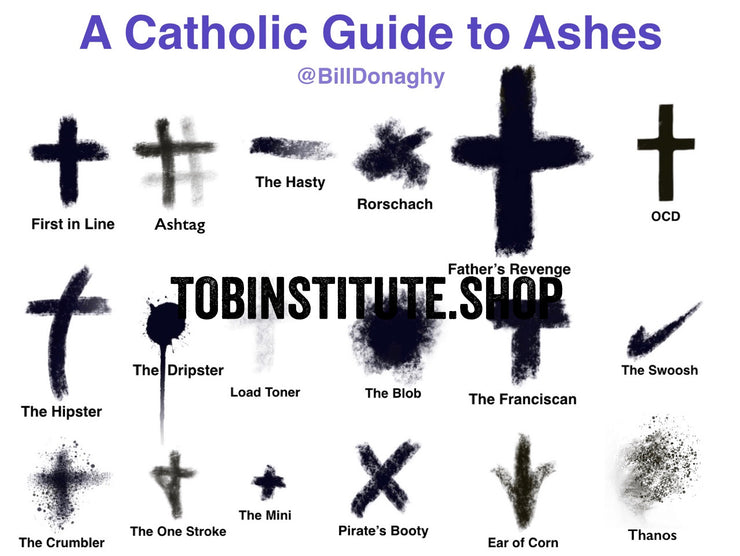 A Catholic Guide to Ashes print